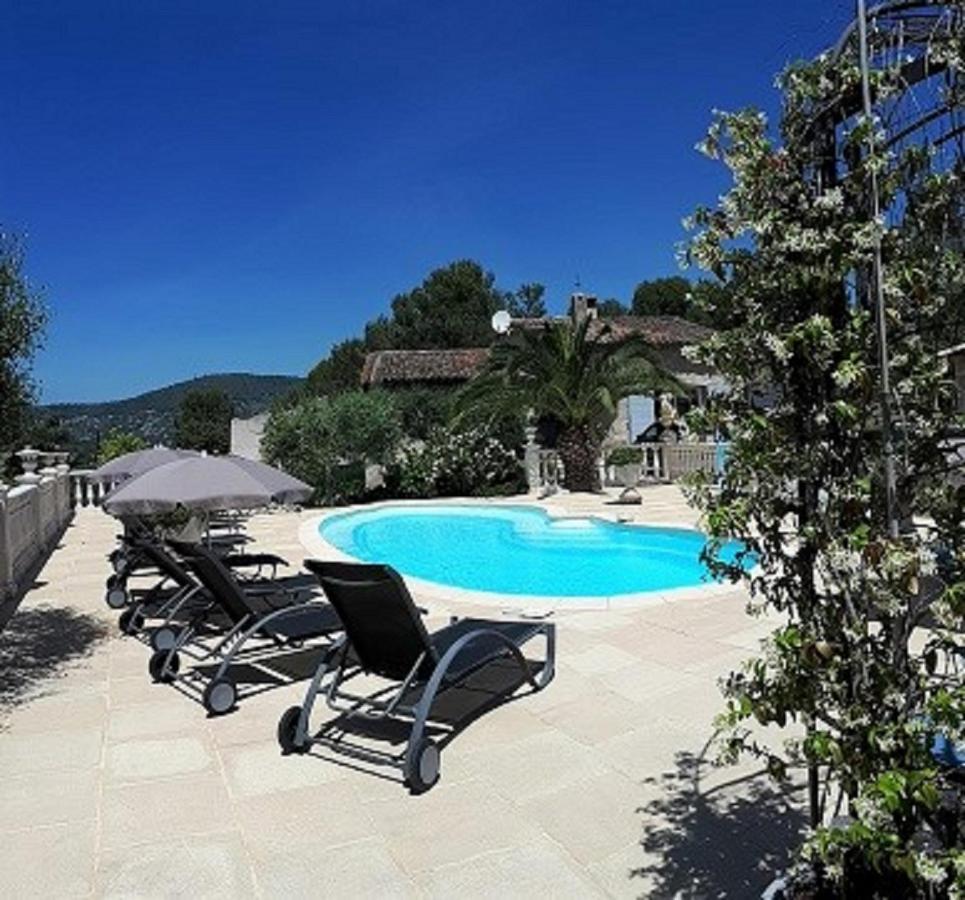 Gite Les Pins Climatise Piscine Chauffee Jardin Peymeinade Dış mekan fotoğraf